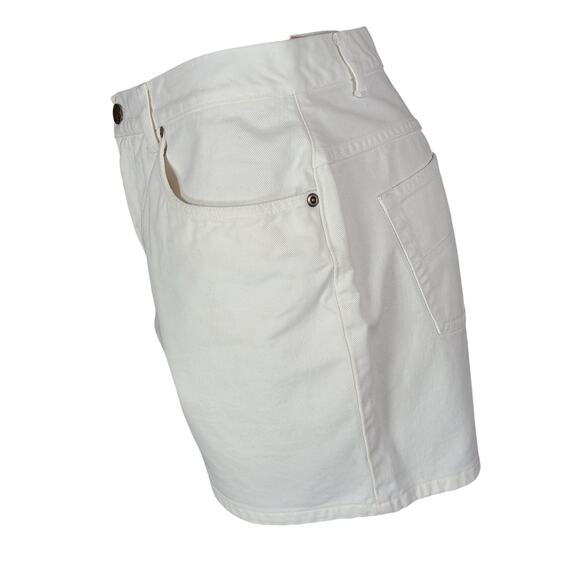 Vintage Get! Bermuda Shorts Size Junior 11/12 White 5 Working Pockets - Picture 2 of 12